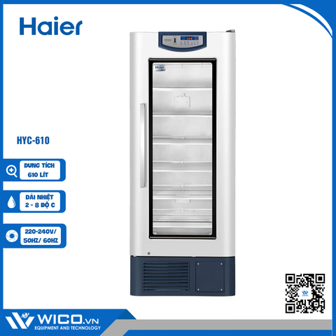 Tủ Bảo Quản Dược Phẩm-Vacxin 2 - 8 Độ HYC-610 | 610 Lít