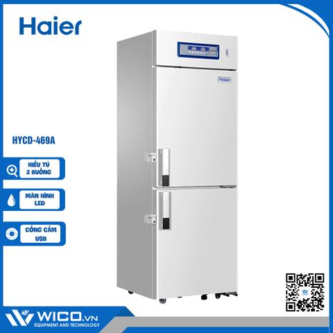 Tủ Bảo Quản 2 Buồng 2-8 độ Haier HYCD-469(A) | 469 lít