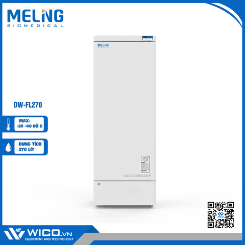 Tủ Lạnh Âm 40 độ C Meiling - Trung Quốc DW-FL270 | 270 Lít