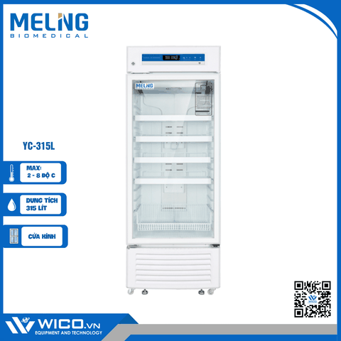 Tủ Bảo Quản Vacxin-Dược Phẩm 2-8 độ C Meling YC-315L