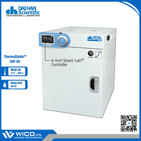 Tủ Sấy Đối Lưu Cưỡng Bức Thông Minh Daihan Hàn Quốc SOF-50 | 50 Lít