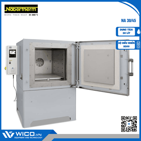 Tủ Sấy Nhiệt Độ Cao Nabertherm 450 Độ C NA 30/45 | 30 Lít