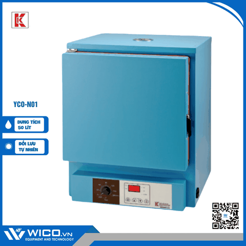 Tủ Sấy Đối Lưu Tự Nhiên Hiện Số Gemmy - Đài Loan YCO-N01 | 50 Lít