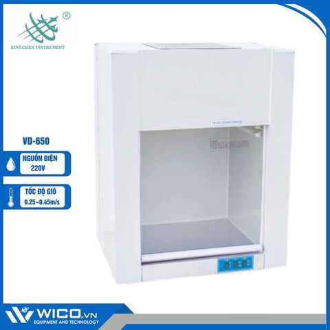 Tủ Cấy Vi Sinh Để Bàn Thổi Đứng VD-650 | 1 Người Thao Tác