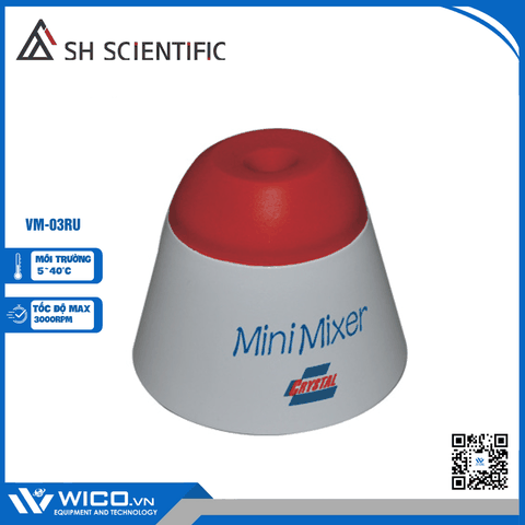Máy Lắc Vortex Mini SH Scientific Hàn Quốc VM-03RU | Màu Đỏ