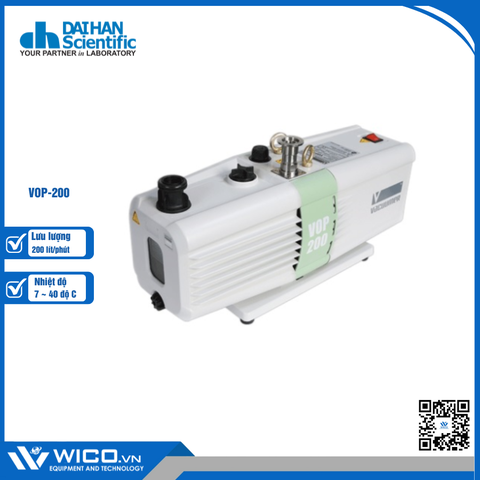 Bơm Chân Không Vòng Dầu Daihan Hàn Quốc VOP-200