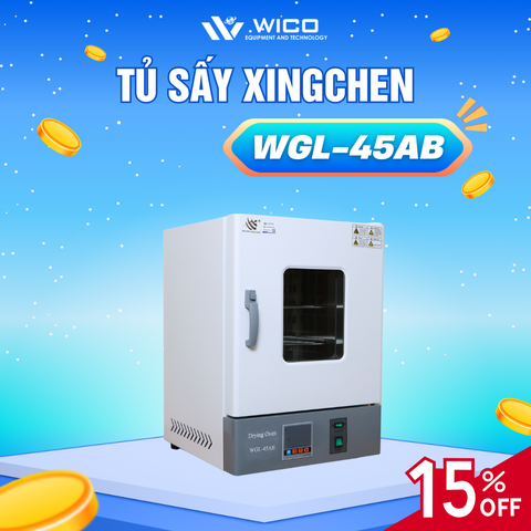Tủ Sấy Đối Lưu Cưỡng Bức Xingchen WGL-45AB | 45 Lít - Buồng Inox