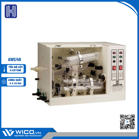 Máy Cất Nước 2 Lần Tự Động Hamilton AWC/4D