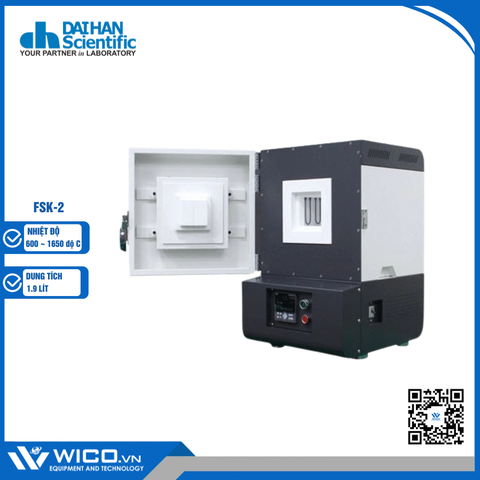 Lò Nung 1650 Độ C Daihan Hàn Quốc WiseTherm FSK-2 | 1.9 Lít