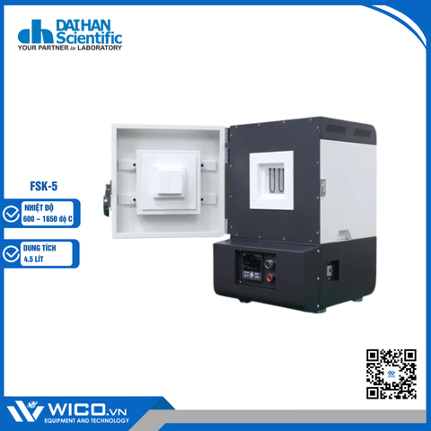 Lò Nung 1650 Độ C Daihan Hàn Quốc WiseTherm FSK-5 | 4.5 Lít