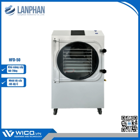 Máy Sấy Thăng Hoa (Máy Đông Khô) HFD-50 | 60-70kg/1 Lần Sấy