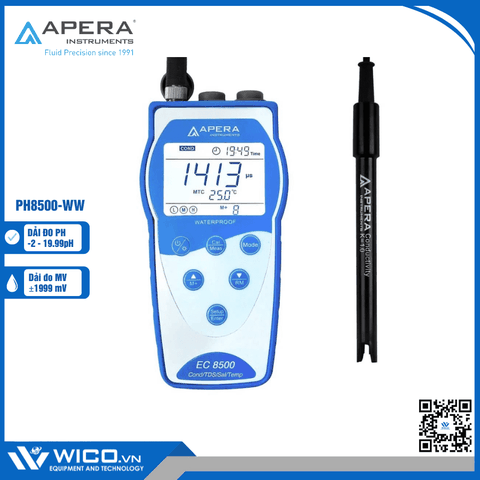 Máy đo pH/mV/nhiệt độ trong nước thải PH8500-WW Apera - Mỹ