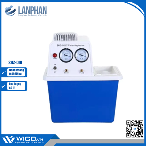 Bơm chân không tuần hoàn vòng nước Lanphan SHZ-DIII