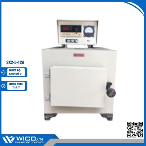Lò Nung Trung Quốc 1200 Độ SX2-5-12A | 7.2 Lít