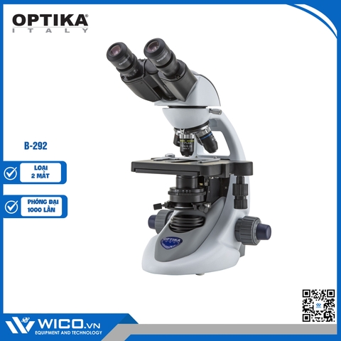 Kính Hiển Vi Sinh Học Optika B-292 | 2 Mắt