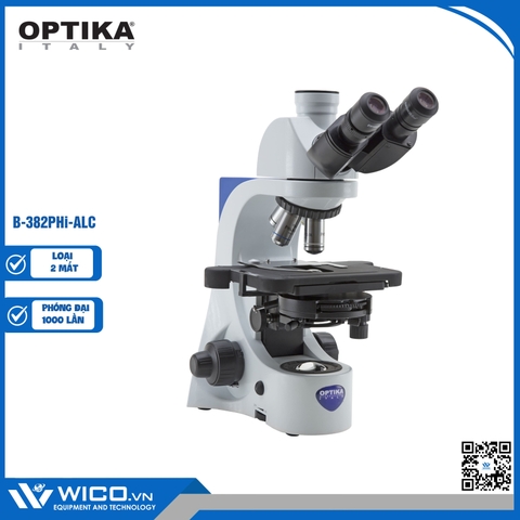 Kính Hiển Vi Sinh Học Optika B-382PHi-ALC | 2 Mắt