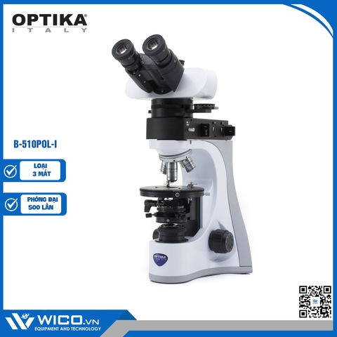 Kính Hiển Vi Sinh Học Optika B-510POL-I | 3 Mắt