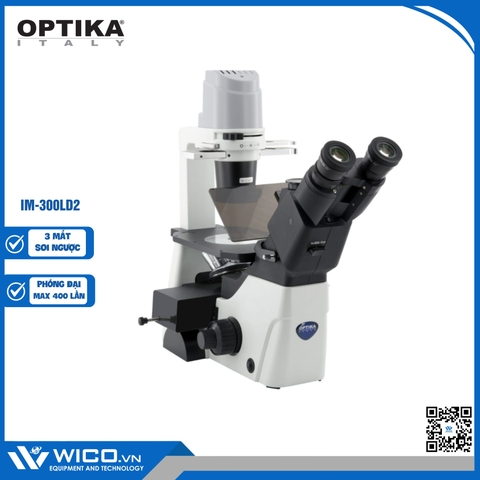 Kính Hiển Vi Soi Ngược Optika IM-300LD2 | 3 Mắt