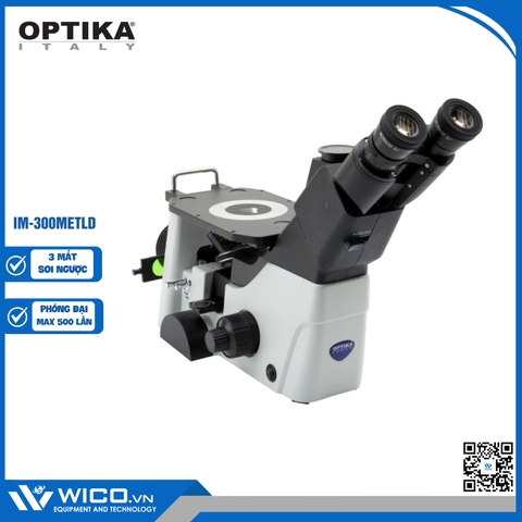 Kính Hiển Vi Soi Ngược Optika IM-300METLD | 3 Mắt