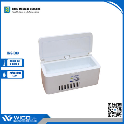 Hộp Bảo Quản Insulin Trung Quốc INS-E03 | Màu Trắng