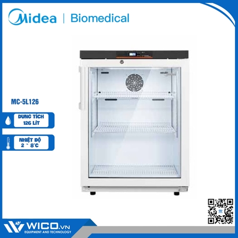 Tủ Bảo Quản Dược/Vắc Xin 2-8 Độ C Midea MC-5L126