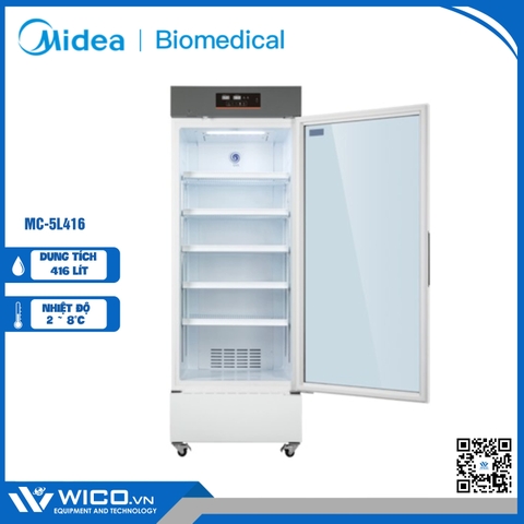 Tủ Bảo Quản Dược/Vắc Xin 2-8 Độ C Midea MC-5L416