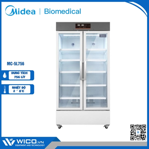 Tủ Bảo Quản Dược/Vắc Xin 2-8 Độ C Midea MC-5L756