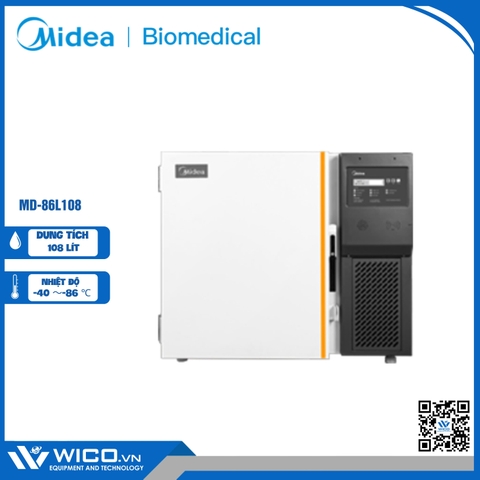 Tủ Lạnh Âm Sâu -86 Độ C Midea MD-86L108 | 108 Lít