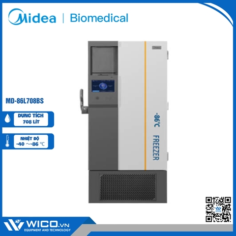 Tủ Lạnh Âm Sâu -86 Độ C Midea MD-86L708BS | 708 Lít