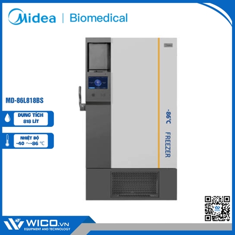 Tủ Lạnh Âm Sâu -86 Độ C Midea MD-86L818BS | 818 Lít