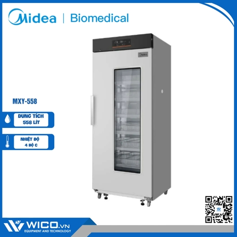 Tủ Bảo Quán Máu Chuyên Dụng 4 Độ C Midea MXY-558 | 558 Lít