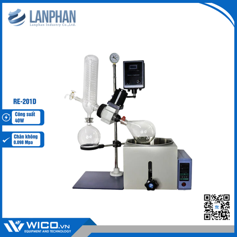 Máy Cô Quay Chân Không Lanphan RE-201D