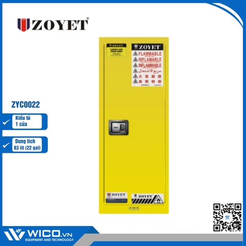 Tủ An Toàn Chống Cháy 2 Cửa Zoyet ZYC0022 | 83 Lít (22 Gal)