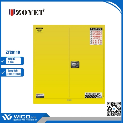Tủ An Toàn Chống Cháy 2 Cửa Zoyet ZYC0110 | 410 Lít (110 Gal)