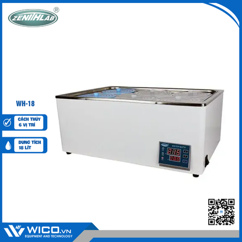 Bể Cách Thuỷ 6 Vị Trí Zenith Lab Trung Quốc WH-18