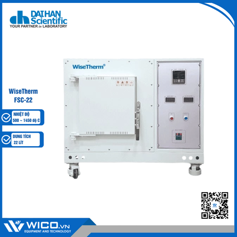 Lò Nung 1450 Độ C Daihan WiseTherm FSC-22 | 22 Lít