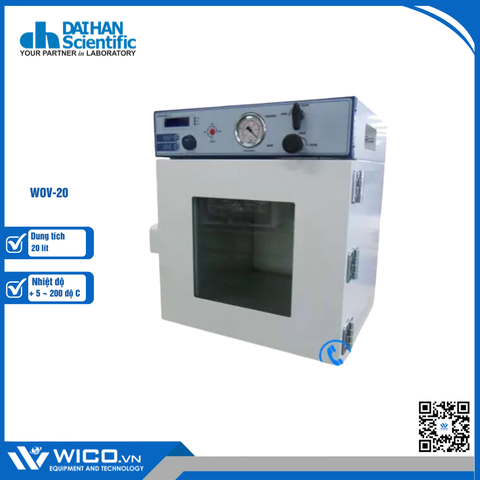 Tủ Sấy Chân Không Daihan Hàn Quốc WOV-20