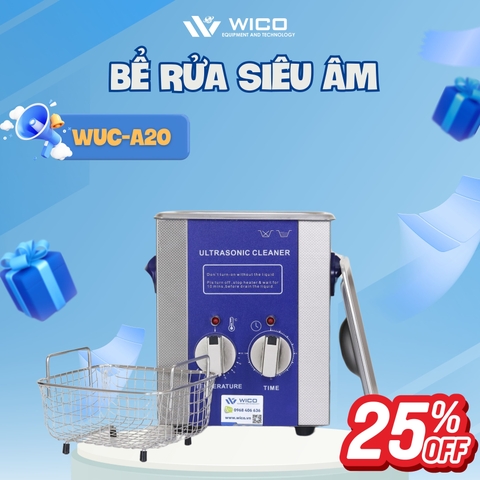 Bể Rửa Siêu Âm Jiayuanda WUC-A20 | 2 Lít