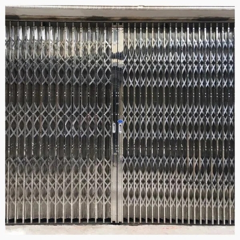 Cửa xếp inox