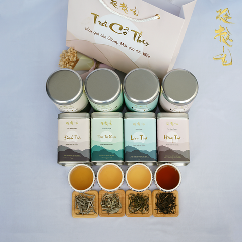 Quà tặng Tri Ân - Trà Shan Tuyết cổ thụ - Hồng Kỳ Tea/ Kỳ Trà Các