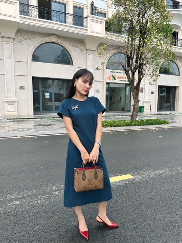 ĐẦM SUÔNG FORM A TAY DƠI