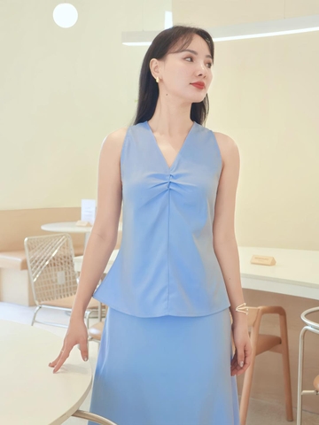 SET ÁO SÁT NÁCH - CHÂN VÁY DÁNG DÀI