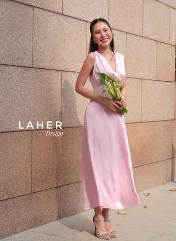 LAHER ĐẦM LỤA HỒNG OHARA