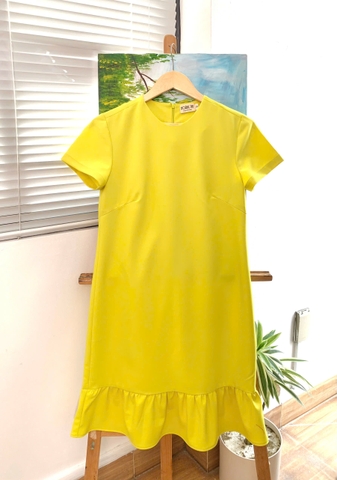 ĐẦM SUÔNG FORM A NHÚN BÈO CỔ TRÒN