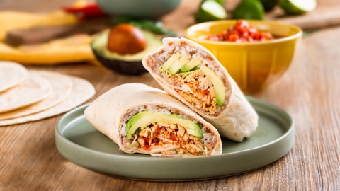CÔNG THỨC BÁNH BURRITO GÀ ĐƠN GIẢN