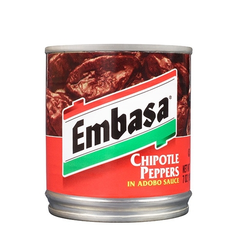 Ớt Chipotle Ngâm Sốt Adobo Chipotle Embasa Peppers In Adobo Sauce (Hộp 198gr, 7 Oz)