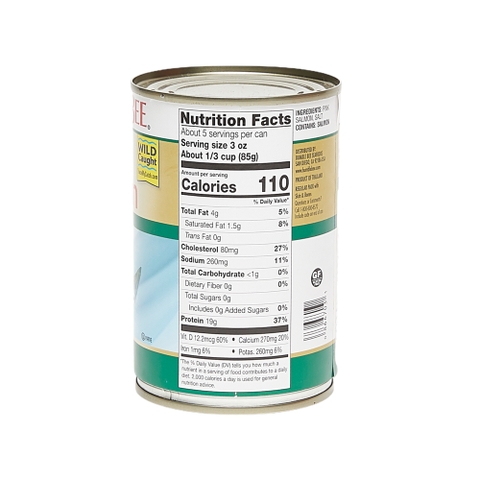 Cá Hồi Hồng Đóng Hộp Bumble Bee Pink Salmon, Hộp 418g (14.75 Oz.)