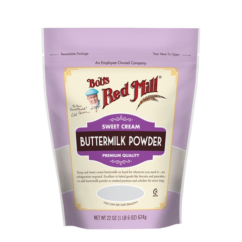 Bột Sweet Cream Buttermilk Powder Bob's Red Mill, Gói 624g, 22 Oz. (1 LB 6 Oz.)