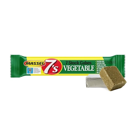 Viên Gia Vị Rau Củ Cho Người Ăn Kiêng Massel Stock Cubes Vegetable , Gói 35g (7 Viên)
