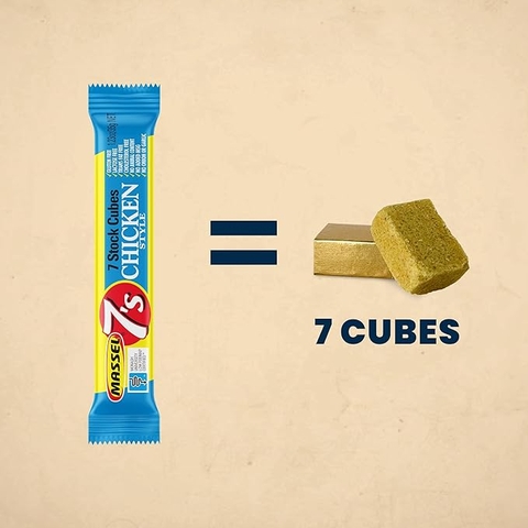 Viên Gia Vị Gà Cho Người Ăn Kiêng Massel Stock Cubes Chicken , Gói 35g (7 Viên)